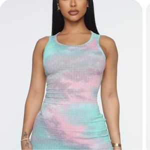 Fashion Nova Mini Dress - Tie Dye